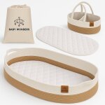 Subzonal - panier a langer b�b� avec matelas imperm�able et coussin confort ¿ cesta de change design ...