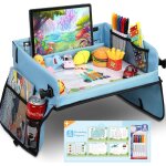 Subzonal - plateau de voyage pour enfant, plateau voiture s'appuyant sur un tableau de peinture lavable, ...