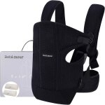 Subzonal - porte - bébé avant et arrière porte - bébé avec 2 bavoirs epaules, black Subzonal - porte - bébé avant et arrière porte - bébé avec 2 bavoirs epaules, black