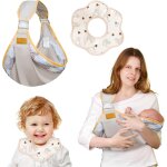 Subzonal - porte bb pour nourrissons de 0 a 36 mois, baby sling rglable, dpassant pas 20 kg, porte ...