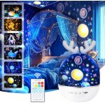 Subzonal - projecteur d'�toiles avec musique, projecteur ciel etoil� cerf, veilleuse enfant avec t�l�commande ...