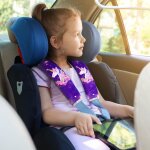 Subzonal - protge ceinture de scurit voiture enfant 2 pices housse siege auto bebe licorne coussin ...