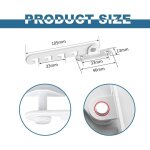 Subzonal - réglable entrebailleur fenêtre, bébé fenêtre limiteur de fenêtre, entrebailleur fenetre sans ... Subzonal - réglable entrebailleur fenêtre, bébé fenêtre limiteur de fenêtre, entrebailleur fenetre sans ...