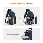 Subzonal - sac a dos pour appareil photo sac a bandoulire sac carr sacs de photographe etui rectangulaire ...