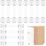 Subzonal - securite placard enfant 12 pices, abs bloc porte securite bebe, bloque porte bb pour armoire, ...