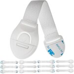 Subzonal - serrures de scurit pour enfants, 12 pices, en blanc, multifonction serrure pour armoires, ...