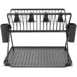 Subzonal - sinkside egouttoir pliable, large - dark grey 139482 Subzonal - sinkside egouttoir pliable, large - dark grey 139482