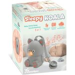 Subzonal - sleepy koala - veilleuse de bruit blanc pour bebe 3 - en - 1, peluche musicale avec lumi�re ...