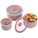 Subzonal - snz boite conservation alimentaire 3 pices sans bpa, boite hermetique alimentaire, lave - ...