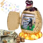 Subzonal - tirelire electronique pour enfant, ?uf de dinosaure tirelire coffre fort avec code de scurit, ...