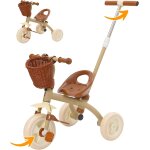 Subzonal - tricycle b�b� evolutif, tricycle de 1 a 3 ans, draisienne evolutif avec barre de pouss�e amovible ...