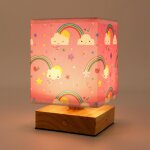 Subzonal - veilleuse b�b� chambre lampe de chevet enfant rechargeable lampe tactile de table sas fil ...