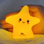 Subzonal - veilleuse etoile enfant, veilleuse etoile b�b� avec fonction de gradation tactile, kawaii ...