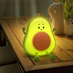 Subzonal - veilleuse en forme d'avocat, veilleuse en forme de poire pour enfants, lumi�re d'allaitement ...