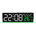 Subzonal - veilleuse led avec affichage de la luminosit� et de la temp�rature r�glables, lueur douce ...