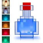 Subzonal - veilleuse led pour enfant - avec bouteille de potion magique - 8 couleurs - rechargeable par ...