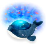 Subzonal - veilleuse peluche projecteur baleine aqua dream extra douce. projections aquatiques, berceuses ...