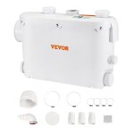 Subzonal - vevor pompe macratrice 500 w pompe de relevage eaux uses 6600 l / h hauteur manomtrique ...
