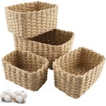Subzonal - zosenyer panier rangement, ensemble de 4 pices panier de rangement empilable storage baskets ...