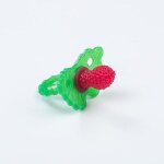 Sucette de dentition en silicone souple pour bébés de 3 mois et plus, multi - textures, sans bpa, design ... Sucette de dentition en silicone souple pour bébés de 3 mois et plus, multi - textures, sans bpa, design ...