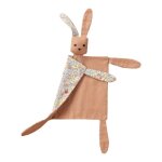 Sucette douce pour bb, serviette bavoir doux animal lapin poupe anneau de dentition nourrissons confort ...