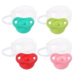 Sucette flexible en silicone sucette amusante pour nouveau - n�?