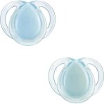 Sucette nuit phosphorescent 0 - 6 mois tommee tippee - le lot de 2 sucettes