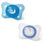 Sucette physioforma mini soft 100% silicone 2 - 6m - azzurro