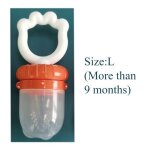 Sucette en silicone pour nouveau - n, 1 pice, grignoteuse pour aliments frais