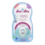 Sucette silicone symétrique phosphorescente 18 mois et + Sucette silicone symétrique phosphorescente 18 mois et +