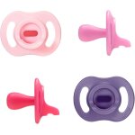 Sucette ultra - lgre toujours en place, 18 - 36 mois, lot de 4, ttine orthodontique, conception monobloc ...