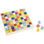Sudoku color  educate  en bois, avec 81 cubes numrots dans des couleurs vives, a partir de 6 ans.