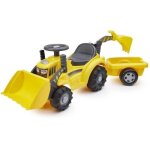 Summer porteur tracto pelle avec remorque