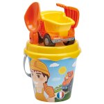 Summer seau garni camion décor tp 17cm Summer seau garni camion décor tp 17cm