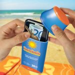Sunsafe - maxi etui cachette cr�me solaire