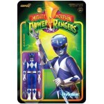 Super7 - mighty morphin power rangers reaction figure wave 3 - blue ranger []