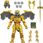Super7 - mighty morphin power rangers ultimates! wave 1 - goldar [collectables] action figure, figure, ...