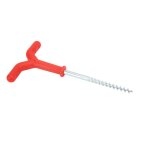 Support de canne  pche sur glace, filetage de vis en forme de y, support d'ancrage au sol, support ...