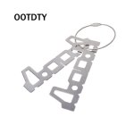 Support crois� de r�chaud a alcool de camping en plein air, mini support de r�chaud de pique - nique ...