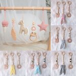 Support de fitness pour bébé, 3 pièces / ensemble, pendentif, lapin de dessin animé, perle, anneau de ... Support de fitness pour bébé, 3 pièces / ensemble, pendentif, lapin de dessin animé, perle, anneau de ...
