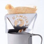 Support de goutte a goutte de caf�, support portable d'ext�rieur pour sachets de caf� et de th�, support ...