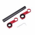 Support de guidon de vlo, support d'extension pour lampe de vlo, lampe de poche, compteur de vitesse ...