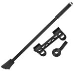 Support latral pour pied de vlo, accessoire de stationnement, bquille de vlo (noir)