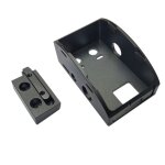 Support de montage pour lunettes fpv v3. 0 / plus rx, bo�tier de protection en aluminium pour lunettes ...