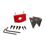 Support de moteur sans balais cnc, bouche de refroidissement a eau pour tlcommande, moteur de bateau ...