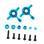 Support de moyeu vertical de tasse de direction de bras avant en m�tal pour tamiya tt - 02 tt02 1 / 10 ...