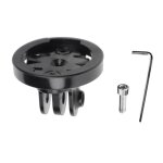 Support d'ordinateur de vlo pour support de camra de feu arrire pour vlo compteur de vitesse chronomtre ...