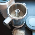 Support pour pte et riz babycook no blanc - beaba
