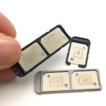 Support de plateau de carte micro sim, fente simple / double sim pour sony xperia l1 g3311 g3312 g3313, ... Support de plateau de carte micro sim, fente simple / double sim pour sony xperia l1 g3311 g3312 g3313, ...