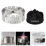 Support de pole a alcool de camping lger, support de brleur de pot coupe - vent, stent pot pour gril ...